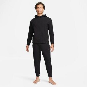 NikeYoga Dri-Fit Mens Black Hoodie & Pants (Matching Set)